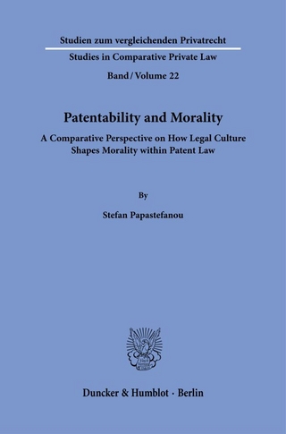 Patentability and Morality.