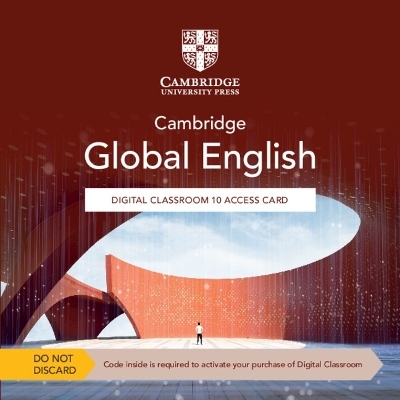 Cambridge Global English Digital Classroom 10 Access Card (1 Year Site License) - Alison Sharpe