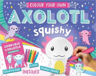 Colour Your Own Axolotl Squishy