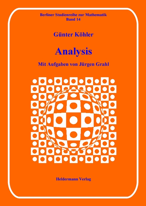 Analysis - G&uuml;nter K&ouml;hler