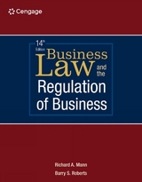 Business Law and the Regulation of Business - Mann, Richard; Roberts, Barry