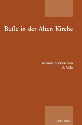 Buße in der Alten Kirche