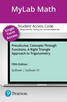 MyLab Math with Pearson eText (up to 18-weeks) Access Code for Precalculus