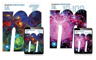 Pearson Mathematics 7 Student Book, Lightbook Starter with eBook + Pearson Mathematics 10-10A Student Book, Lightbook Starter with eBook - Dirk Strasser, Geoff Phillips, Jennifer Nolan, David Coffey, Noel Davies