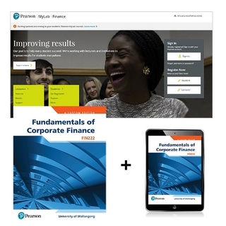 Fundamentals of Corporate Finance FIN222 (Custom Edition) + MyLab Finance with Pearson eText