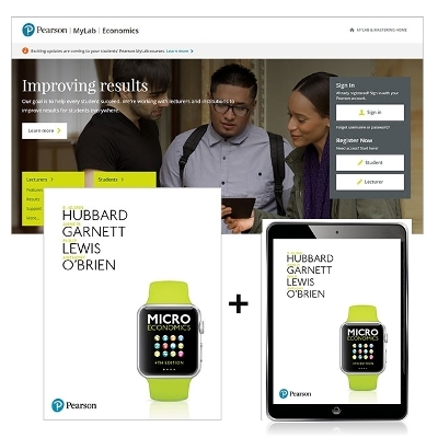 Microeconomics + MyLab Economics with Pearson eText - Glenn Hubbard, Anne Garnett, Philip Lewis, Anthony O'Brien