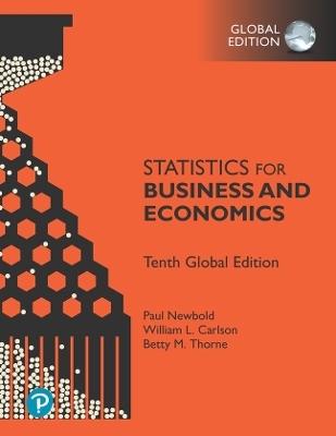 MyLab Statistics with Pearson eText for Statistics for Business and Economics, Global Edition - Paul Newbold, William Carlson, Betty Thorne
