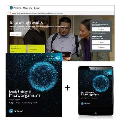 Brock Biology of Microorganisms, Global Edition + Mastering Microbiology with Pearson eText - Michael Madigan, Kelly Bender, Daniel Buckley, W. Sattley, David Stahl
