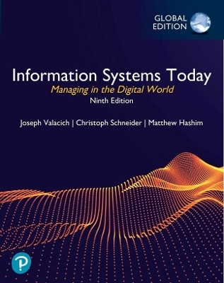 MyLab MIS without Pearson eText for Information Systems Today: Managing in the Digital World, Global Edition - Joseph Valacich, Christoph Schneider