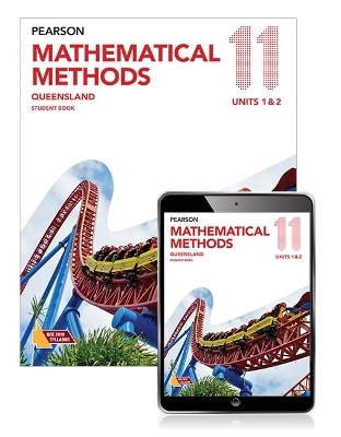 Pearson Mathematical Methods Queensland 11 Student Book with eBook