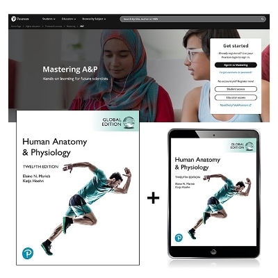 Human Anatomy and Physiology + Mastering with Pearson eText - Elaine Marieb, Katja Hoehn