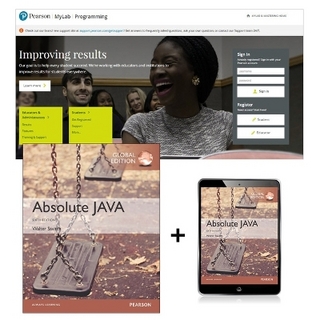 Absolute Java, Global Edition + MyLab Programming with Pearson eText