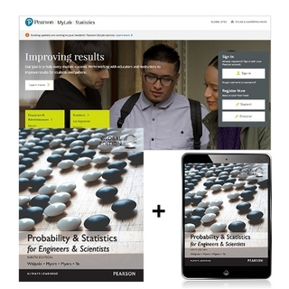 Probability & Statistics for Engineers & Scientists, Global Edition + MyLab Statistics with Pearson eText