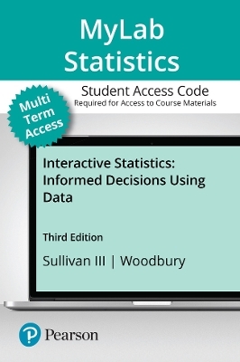 MyLab Statistics with Pearson eText (up to 24 months) Access Code for Interactive Statistics