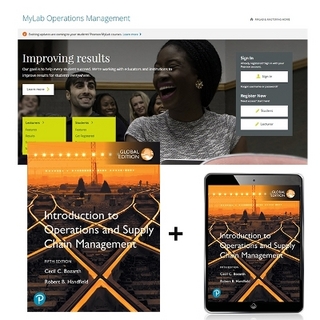 Introduction to Operations and Supply Chain Management, Global Edition + MyLab Operations Management with Pearson eText