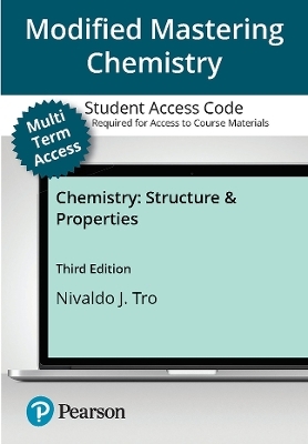 Mastering Chemistry with Pearson eText (up to 24 months) Access Code for Chemistry