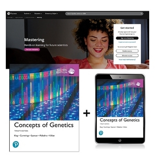 Concepts of Genetics, Global Edition + Mastering Genetics with Pearson eText