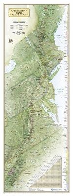 Appalachian Trail Wall Map [In Gift Box]