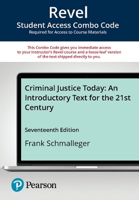 Criminal Justice Today -- Revel + Print Combo Access Code