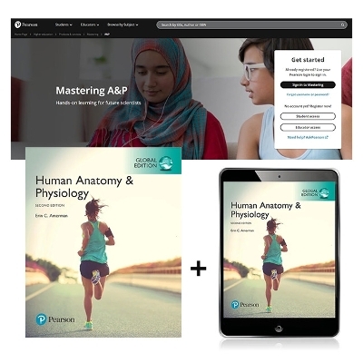 Human Anatomy & Physiology, Global Edition + Mastering A&P with Pearson eText - Erin Amerman
