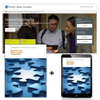 Macroeconomics, Pearson New International Edition + MyLab Economics with Pearson eText