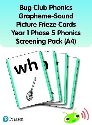 Bug Club Phonics Grapheme-Sound Picture Frieze Cards Year 1 Phase 5 Phonics screening pack (A4) - Rhona Johnston, Joyce Watson