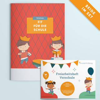 Vorschule - Vorteils-Set: Fit für die Schule & Freiarbeitsheft mit abwechslungsreichen Übungen