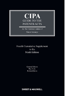 CIPA Guide to the Patents Acts