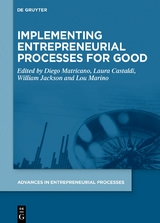 Implementing Entrepreneurial Processes for Good - 