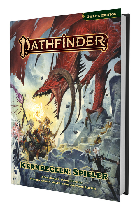 Pathfinder 2 - Kernregeln - Spieler - Logan Bonner, Jason Bulmahn, Lyz Liddell, Stephen Radney-Macfarland, Mark Seifter