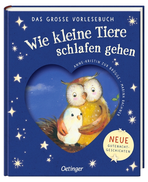 Wie kleine Tiere schlafen gehen. Das gro&szlig;e Vorlesebuch - Anne-Kristin zur Br&uuml;gge