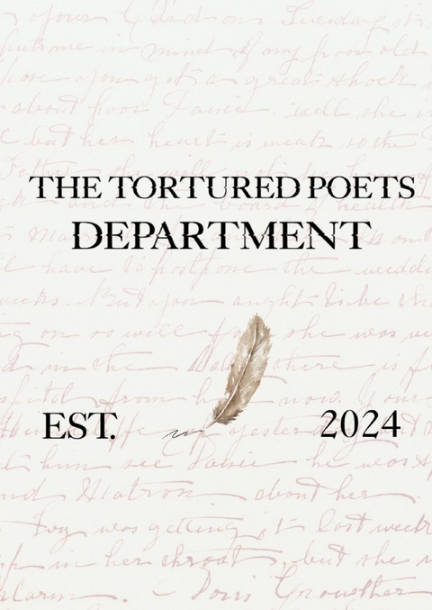The Tortured Poets Department Notizbuch - Swifties im Gespr&auml;ch - now that we talk