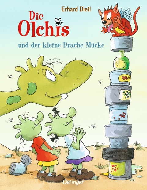 Die Olchis und der kleine Drache M&uuml;cke - Erhard Dietl