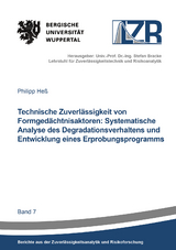 Technische Zuverl&auml;ssigkeit von Formged&auml;chtnisaktoren: Systematische Analyse des Degradationsverhaltens und Entwicklung eines Erprobungsprogramms - Philipp He&szlig;