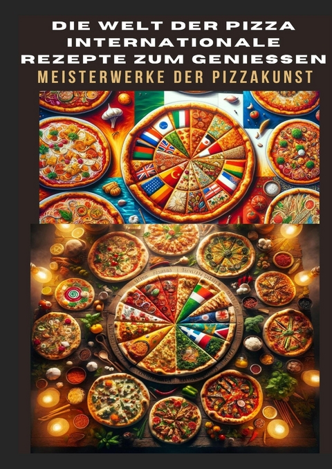 DIE WELT DER PIZZA: INTERNATIONALE REZEPTE ZUM GENIESSEN: Meisterwerke der Pizzakunst: Das ultimative Kochbuch f&uuml;r traditionelle und kreative Pizzarezepte &ndash; von klassisch bis glutenfrei und vegan - Bianca Leopold