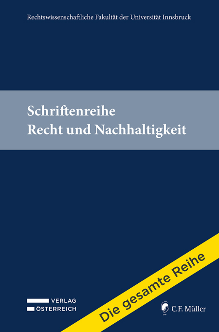 Schriftenreihe Recht und Nachhaltigkeit - 