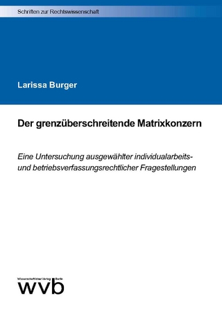 Der grenzüberschreitende Matrixkonzern