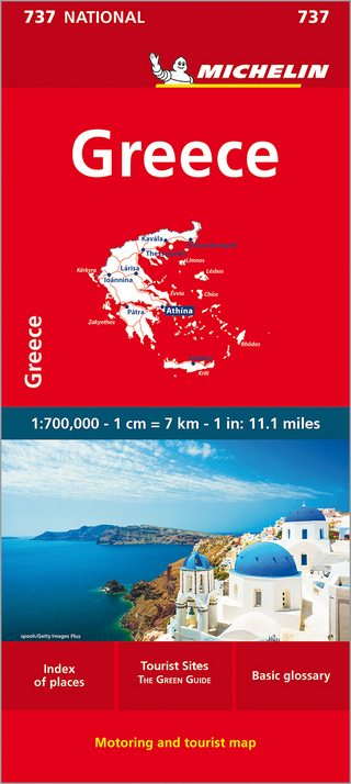 Greece - Michelin National Map 737