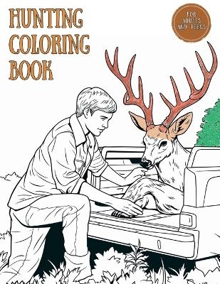 Hunting Coloring Book for Adults and Teens - Ike Lane