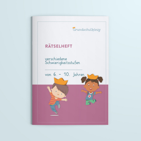 R&auml;tselheft vom Grundschulk&ouml;nig - Stefanie D&uuml;nzinger, Manuela Winter