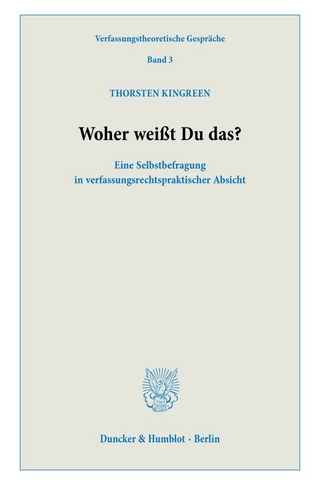 Woher weißt Du das?