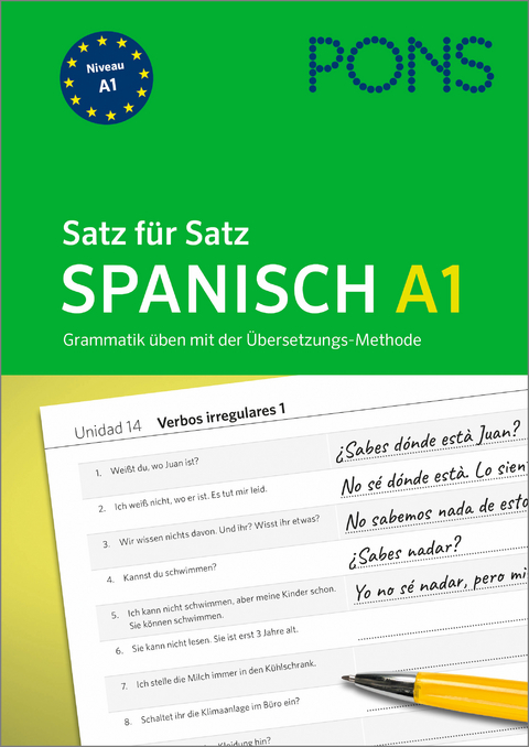 PONS Satz f&uuml;r Satz Spanisch A1