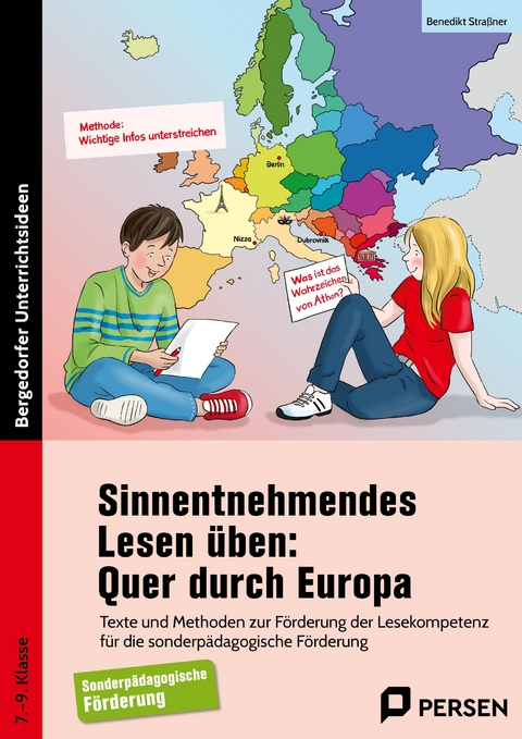 Sinnentnehmendes Lesen üben: Quer durch Europa - Benedikt Straßner