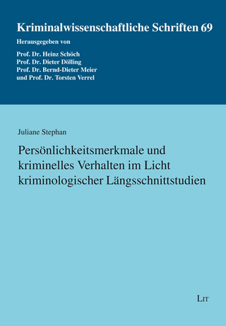Persönlichkeitsmerkmale und kriminelles Verhalten im Licht kriminologischer Längsschnittstudien