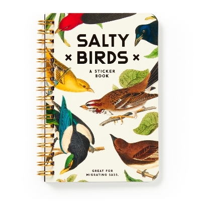 Salty Birds Sticker Book - Brass Brass Monkey