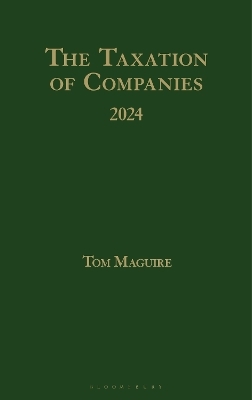 The Taxation of Companies 2024 - Tom Maguire