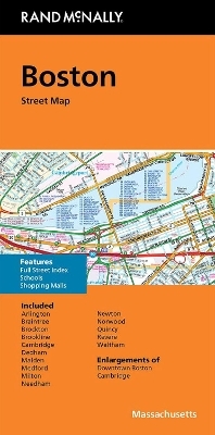 Rand McNally Folded Map: Boston Street Map