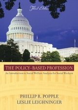 The Policy-Based Profession - Popple, Philip R.; Leighninger, Leslie