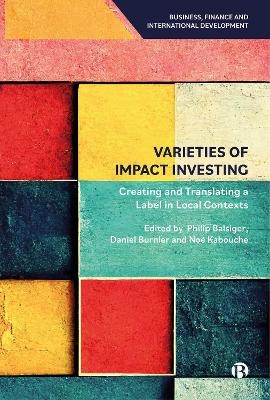 Varieties of Impact Investing - 