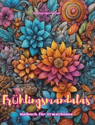 Frühlingsmandalas Malbuch für Erwachsene Anti-Stress-Motive zur Förderung der Kreativität
